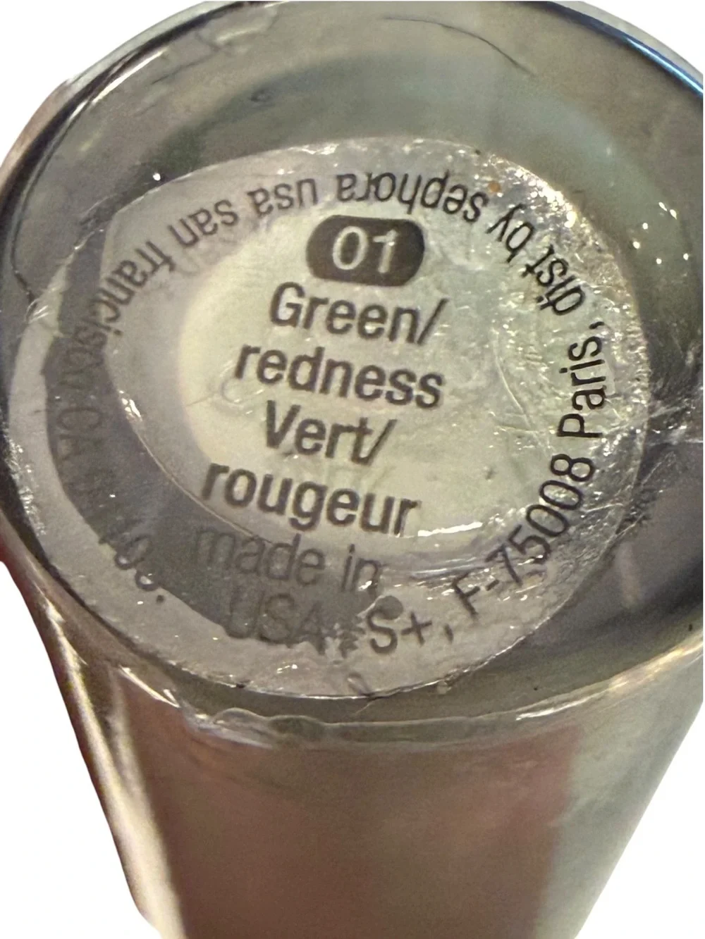 Sephora Bright Future Color Corrector 01 Green/Redness Full Size SEALED Makeup